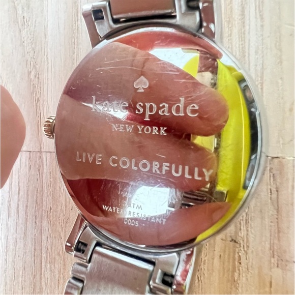 Kate spade New York ladies two toned round dress watch NEW BATTERY main image 5